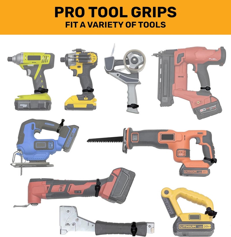 SPIDER Tool Holster - Improve The Way You Carry Your Power Drill, Driver, Multitool, Pneumatic, Multi-Tool and More on Your Belt - Compatible With All Major Tool Brands - Image 4